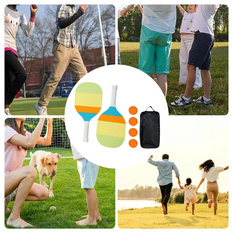 Sports Racket Table Tennis Paddle Portable Comfortable Grip Equipment Accessories For Women Men Adults Youth Kids