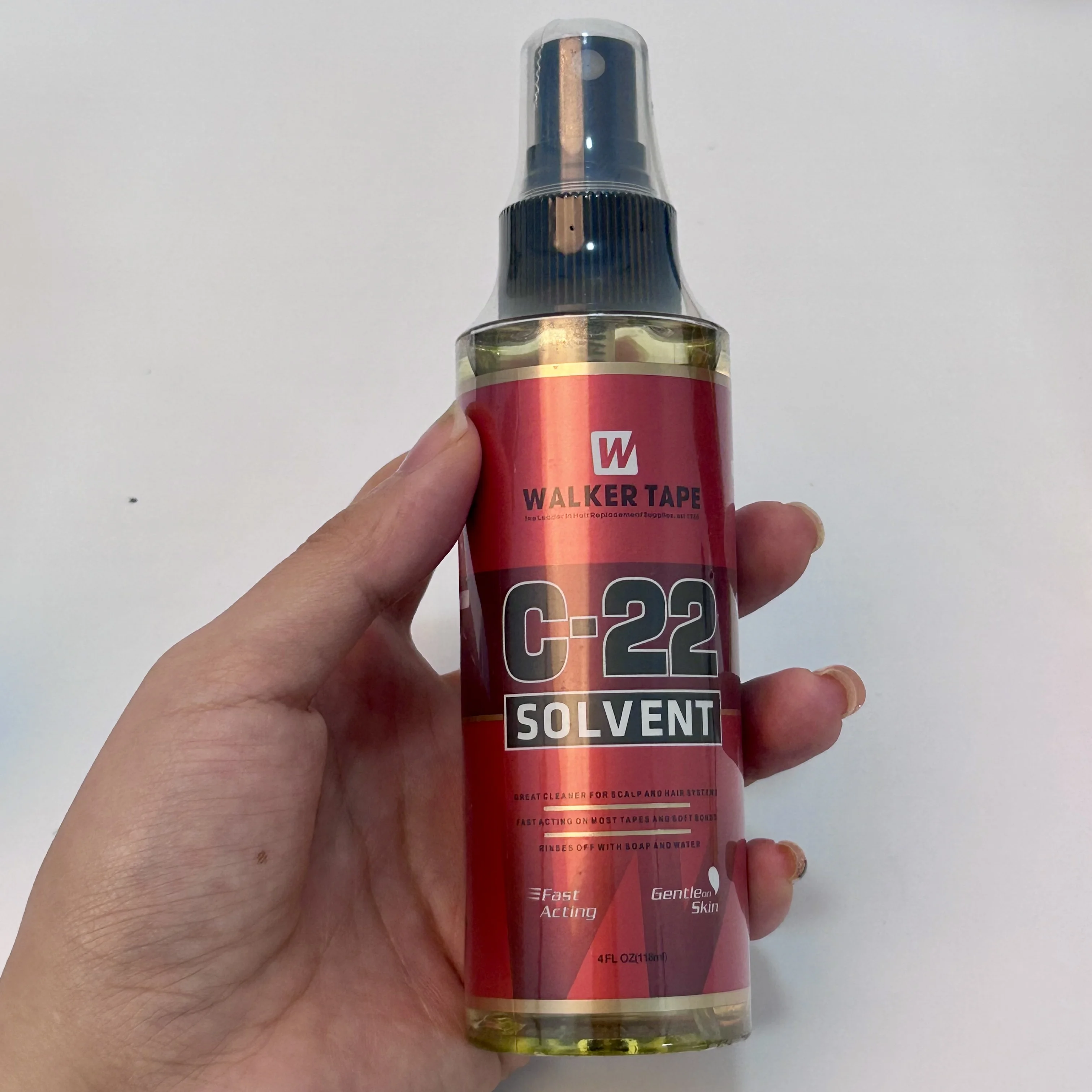 

Спрей-удалитель клея C-22/флакон для кружевных париков, накладных волос и ленточных прядей