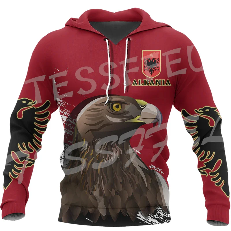 

NewFashion Albania Shqipëria Country Flag Pullover Tattoo Tracksuit Long Sleeves 3DPrint Harajuku Jacket Casual Funny Hoodies 12