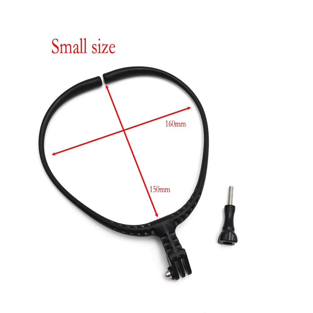 Hands Free Wearable Neck Holder For GoPro Hero 12 11 10 9 8 7 6 5 4 DJI Osmo Action 4 3 Camera Accessories