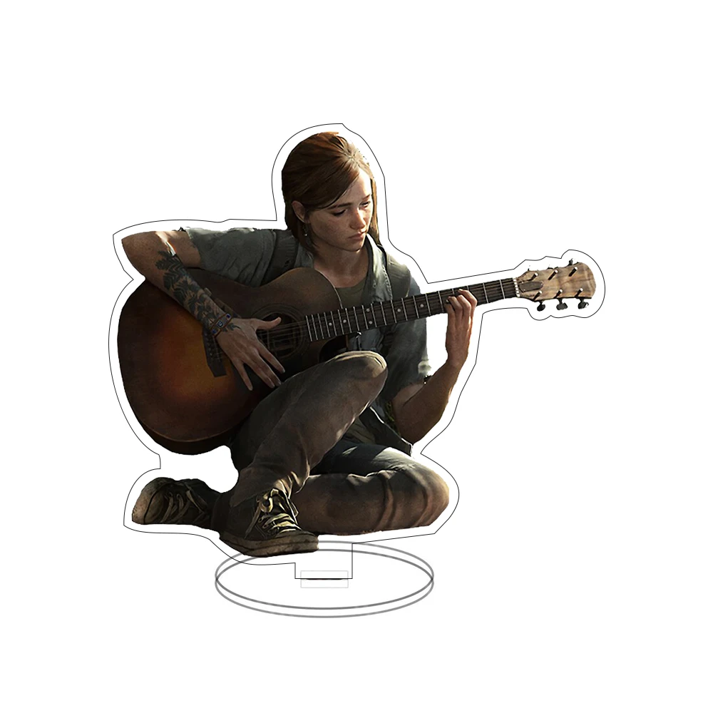 Game Figure The Last of Us Part 2 Cosplay Ellie Acrylic Stand Model Plate Desk Decor Standing Sign Figures Ellie for Fans Gift