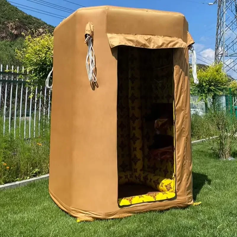 

2025 Wholesale Dubai Luxury Inflatable Tent Canvas Shower Tent Waterproof Pop Up Dressing Toilet Portable Set Up Instantly