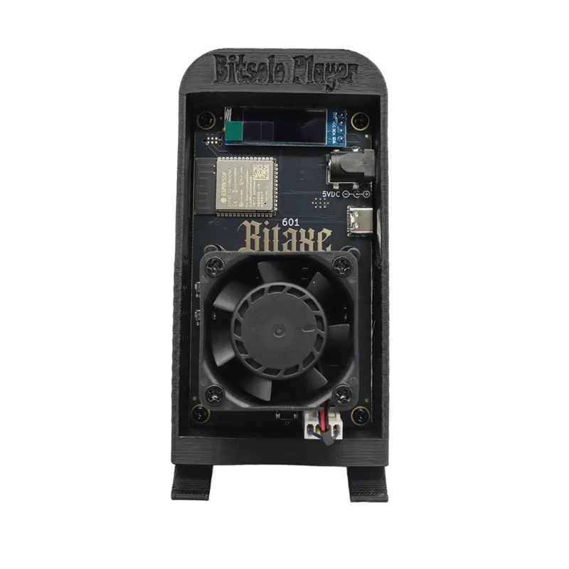 (جديد) - جهاز تعدين Bitaxe Gamma 601 BTC Solo مع Shell 1.2TH/S 18W BM1370 Asic Chip From Antminer S21 Pro Bitcoin BTC Miner