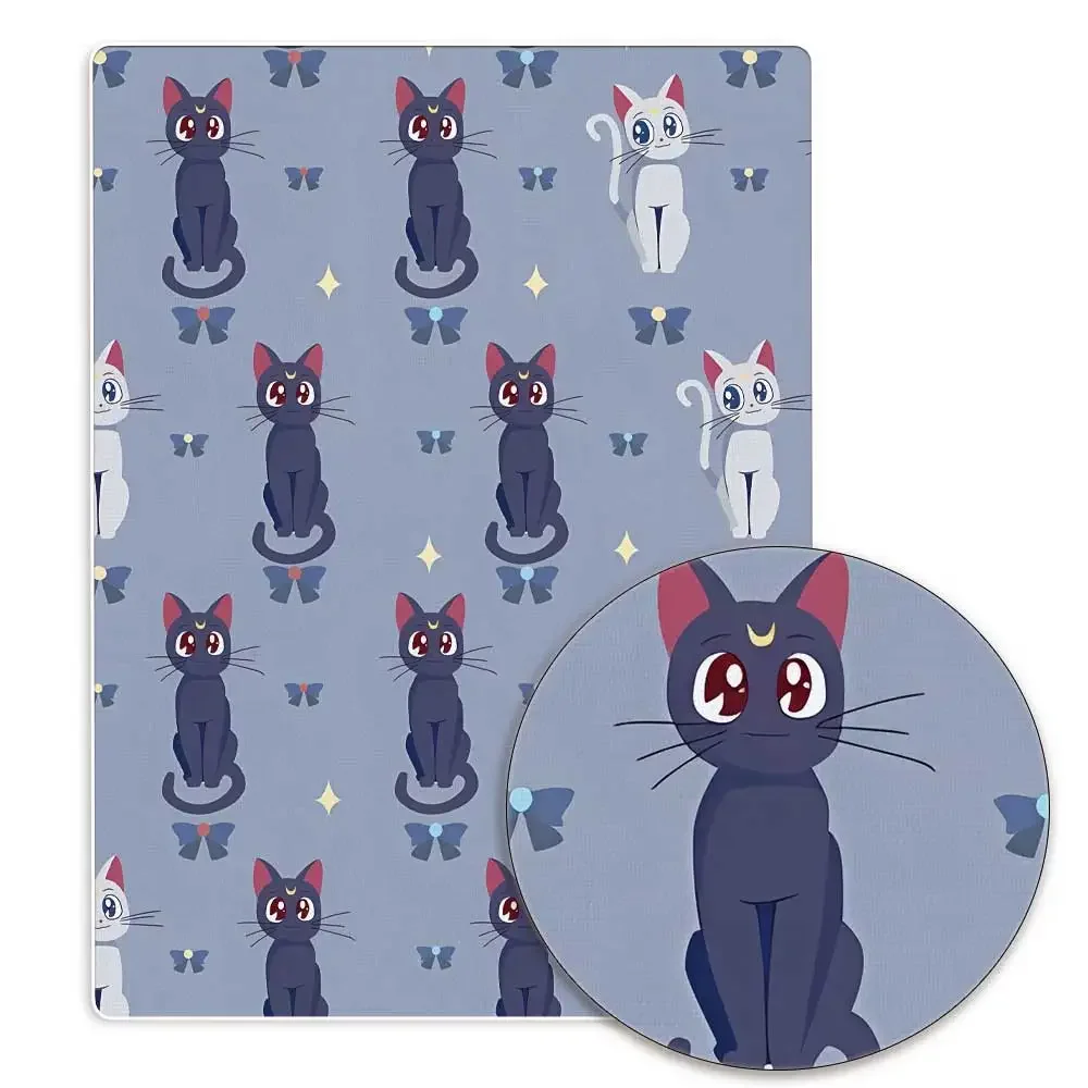 الكرتون النسيج الساخن DIY140 * 50 سنتيمتر اليدوية الخياطة خليط اللحف فستان طفل ورقة المنزل قماش مطبوع النسيج الخياطة الاطفال فابري