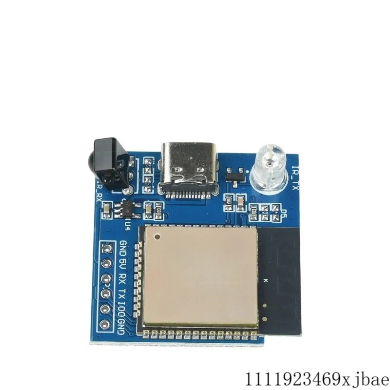 

ESP32E-N4 Programmable Infrared Transmitter/Receiver NEC Command Support WiFi Pass-Through Module Wireless Remote Switch Type-C