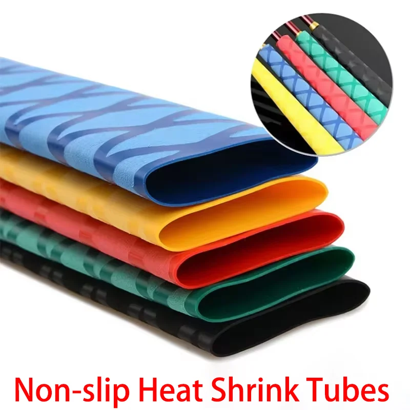 

Insulated Protect Waterproof Cover 1/3/5pcs Non Slip Heat Shrink Tube Fishing Rod Wrap 15 18 20 22 25 28 30 35 40 45 50mm Handle