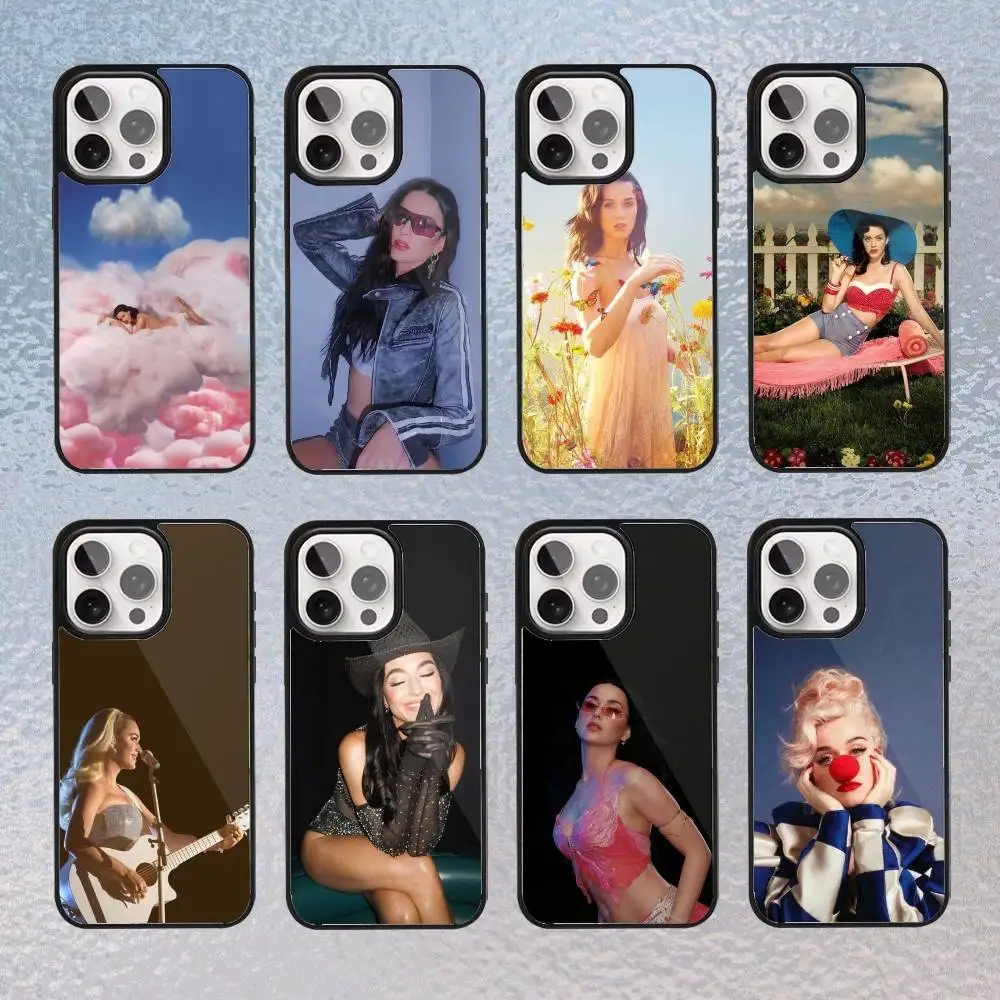 

Singer K-Katy Perry Phone Case for iPhone 17,16,15,14,13,12,11 Plus,Pro Max Magnetic Wireless Charging Cover