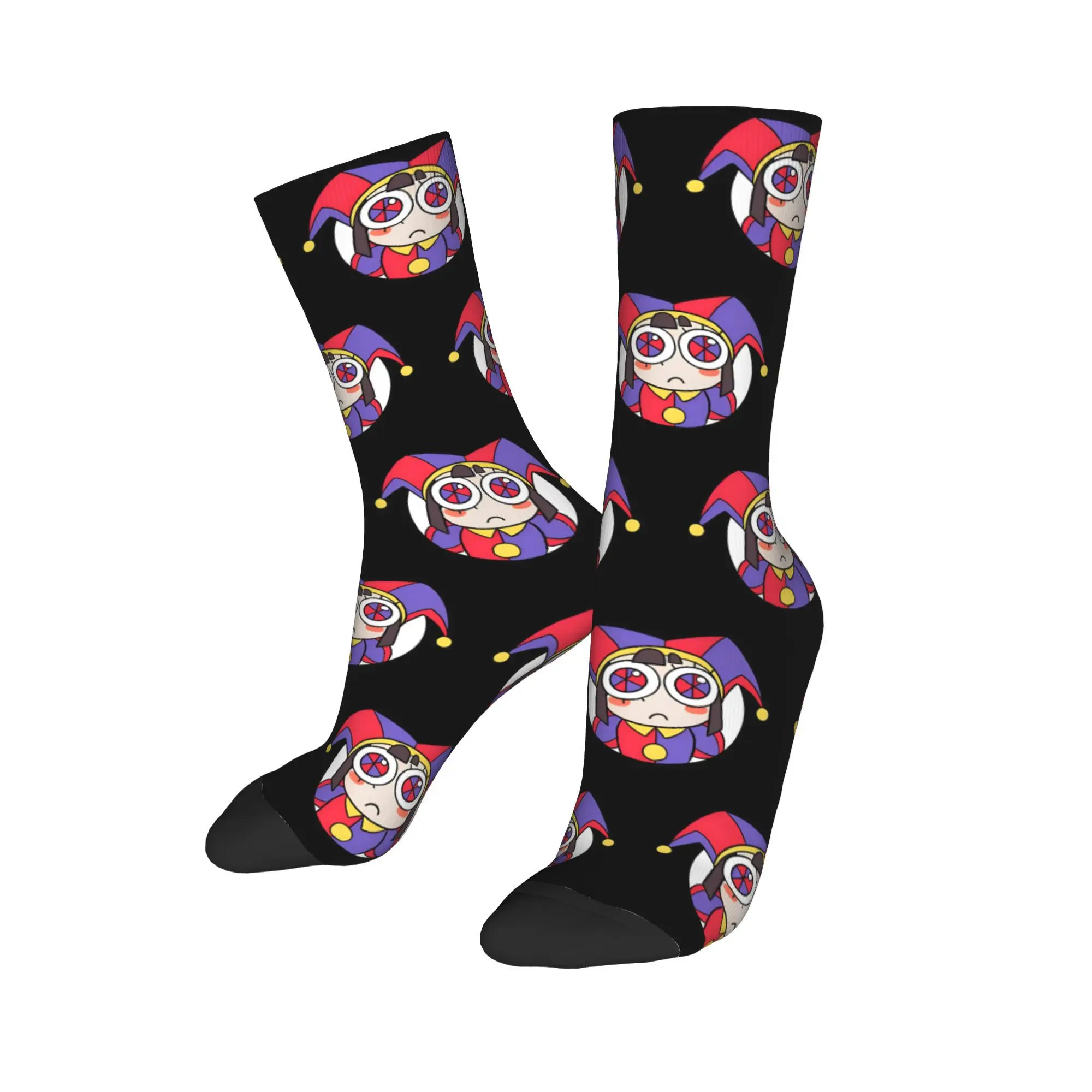 Cute Pomni Socks Accessories For Men Women Amazing Digital Circus Warm Socks Soft Best Gift Idea