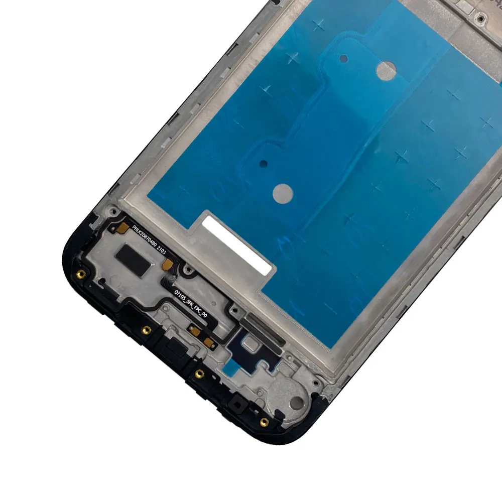 NEW Front Housing LCD Screen Frame Cover Bezel Plate Replacement Part For Motorola Moto E7 Power E20 E40 Edge 20 Lite S30 Pro S