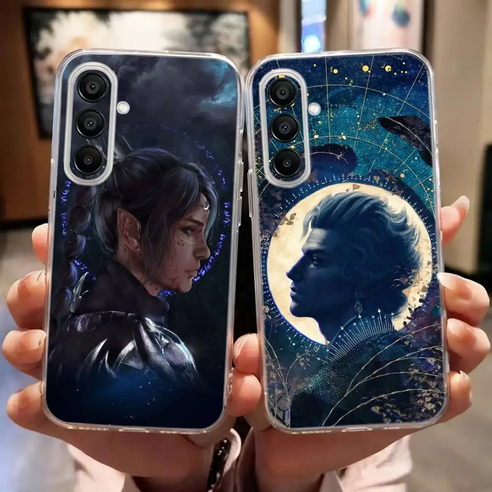 Popular Game Baldurs Gate 3 Phone Case For Samsung Galaxy A10,12,20,21S,30,31,40,50,51,52,70,A71,Others Transparent Soft
