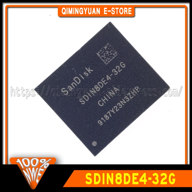 1pcs~20pcs/LOT SDIN8DE4-32G New original eMMC 32GB NAND flash memory IC chip BGA153