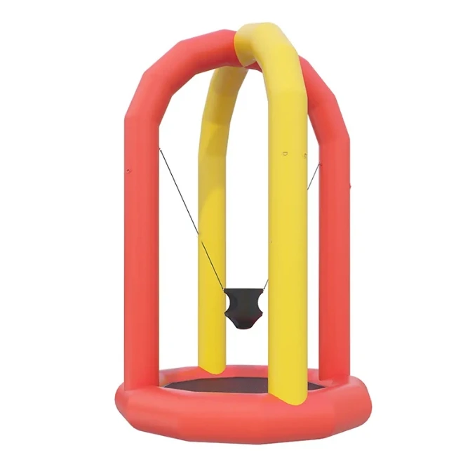 

PVC inflatable game inflatable trampoline water sports trampoline with blower