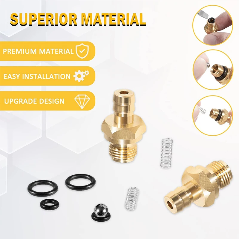 Pressure Washer Chemical Soap Injector Kit for Briggs & Stratton, Homelite, Ryobi & Husky Replaces 190593GS 190635GS & 203640GS
