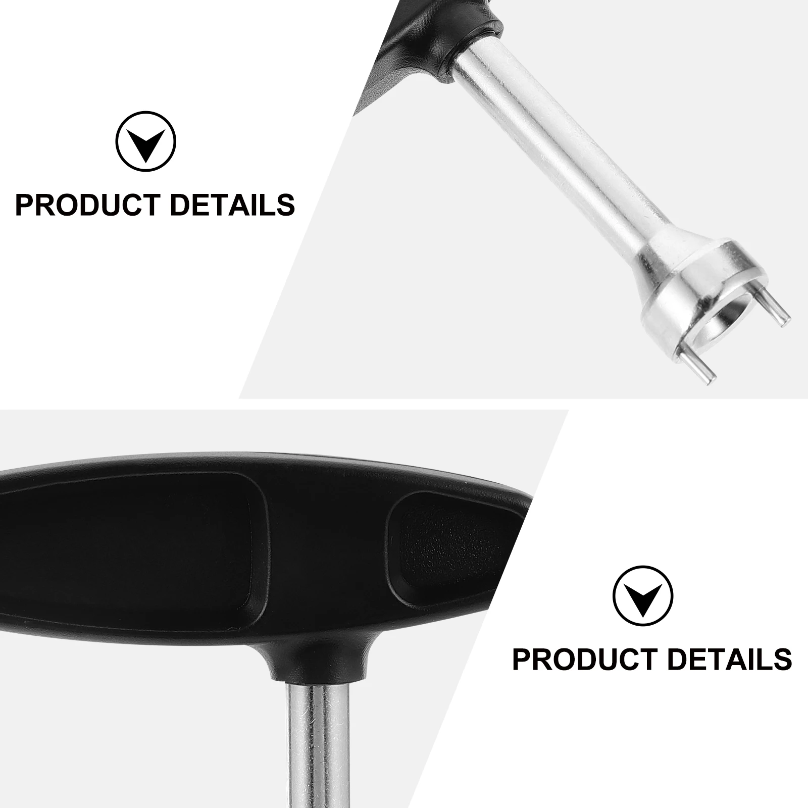 

Golf Spike Remover Tool Stainless Steel Plastic Handle Cleat Nail Lifter Wrench for Easy Spike Removal Golf Essential