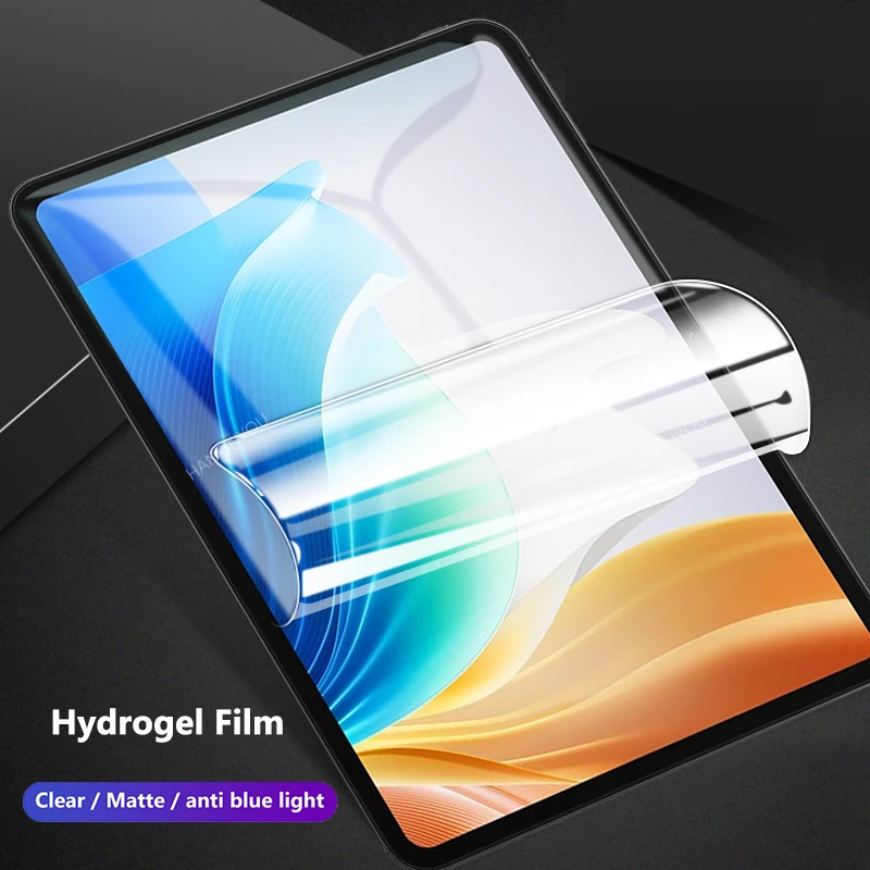 

For Oppo Pad Air2 Neo Air 2 11.4" Clear Matte Anti Fingerprints Blue light Hydrogel Full Cover Soft Screen Protector Film