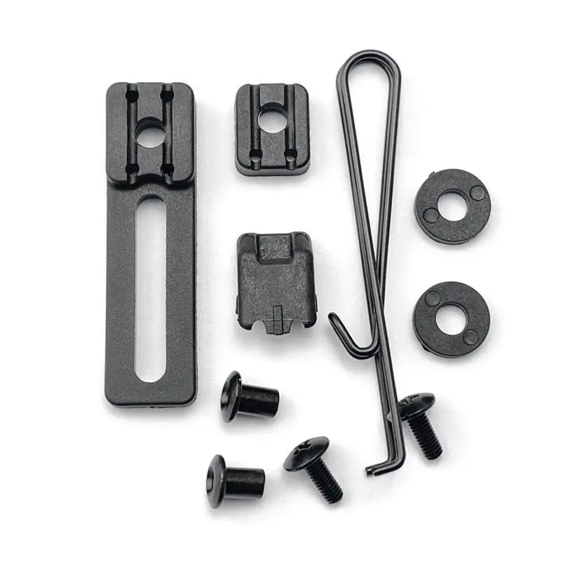 AP Clip Belt Waist Clip Set With Screws Concealed Carry Accessory For KYDEX Sheath Knife Scabbard Pistol Holster