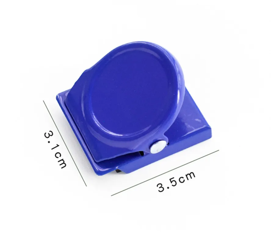 Note Memo Clip Candy-Colored Creative Magnet Metal Message Clips Multi-Functional Storage School Office Supplies