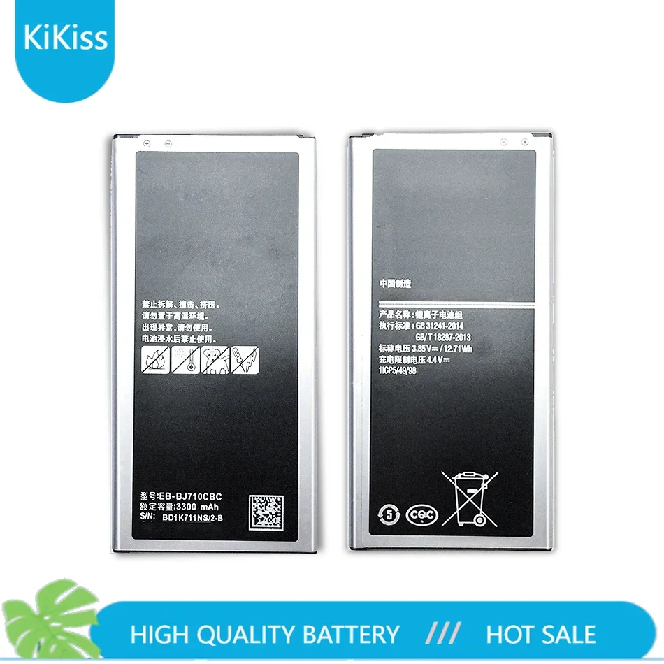 

EB-BJ710CBC 3300mAh для Samsung Galaxy J7 (2016 Edition) J710 J710F J710FN J710M J710H J7 (2016), сменный аккумулятор