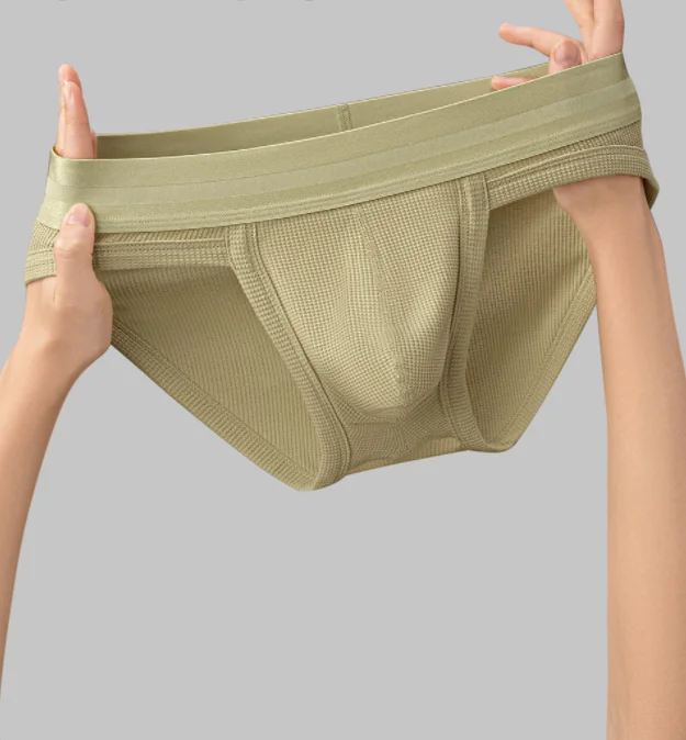 Мужские сексуальные короткие жаккардовые хлопковые дышащие удобные впитывающие пот спортивные трусы молодежные с низкой талией U-образный выпуклый чехол танга