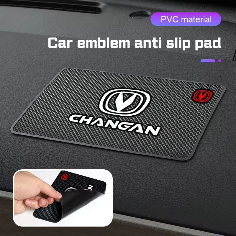 Car Dashboard Anti-Slip Mat Soft PVC Non-slip Sticky Pad For Changan CS75 PLUS CS55 PLUS EADO CS35 Alsvin UNI-T UNI-K UNI-V
