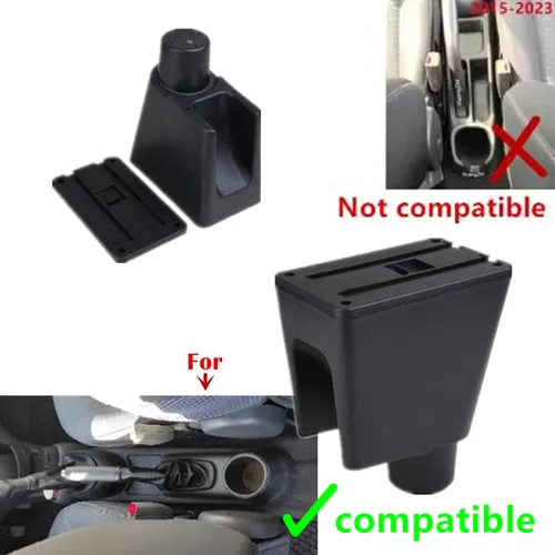 Imagen 2 del producto Reposabrazos para Chevrolet Spark, Caja de Almacenamiento para Reposabrazos de Coche para Chevrolet Spark 3 III Aveo T200, Accesorios Interiores para Coche