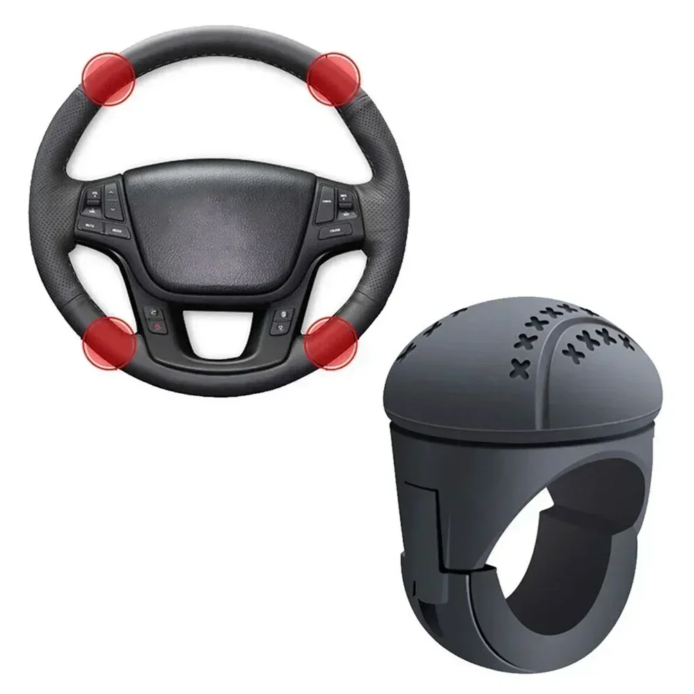 Turning Steering Wheel Booster Spinner Knob Universal Car Steering Wheel Booster Ball Labor Saving Turning Spinner Knob