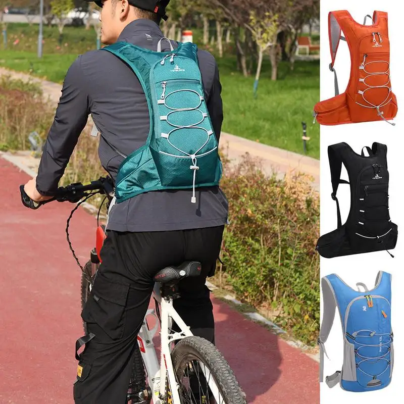 

Hydration Backpack Bicycle Bike Bags Cycling Hydrating Backpack Running Hydration Vest Adjustable Outdoor Sport Climbing Pouch