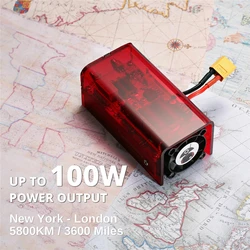 Pax100 rfパワーアンプ,100w,xiegu g90 g90s x5105 pticom IC-705用ポータブル