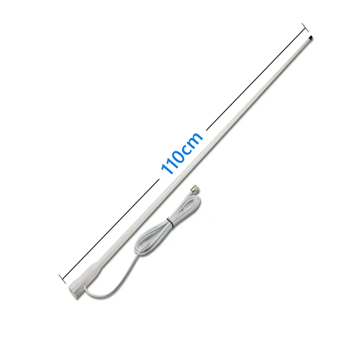 Matsutec  HA-021 Marine VHF antenna AIS antenna with 7m Cable and Fix support for yacht For Shipborne antenna