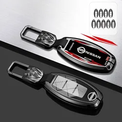 New Zinc Alloy Car Key Case Cover For Nissan X-Trail Qashqai Nismo Kicks T31 Juke J10 J11 Tiida Altima Pathfinder For Infiniti