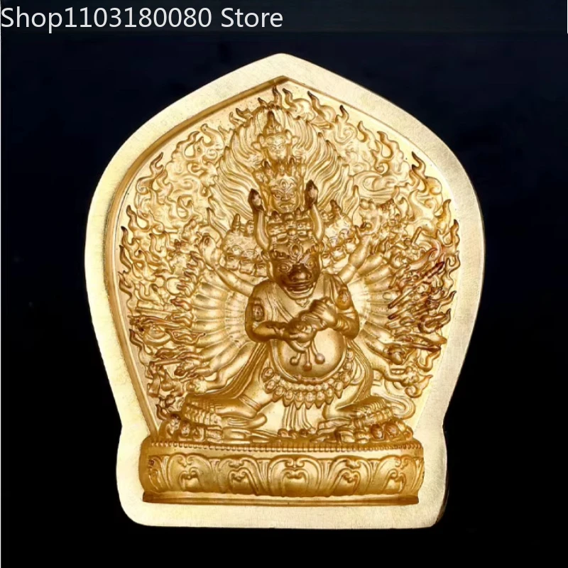 Copper Brass Yamantaka tsatsa mould Buddha statue TSHA-TSHA mold figurines