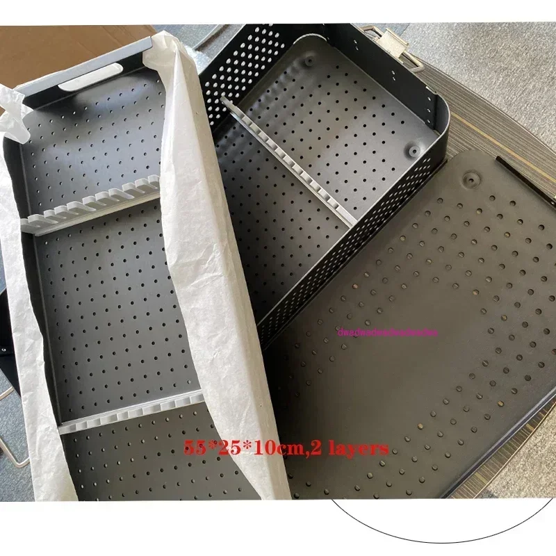 BMIC-TA Laparoscopic Sterilization Container sterilising trays medical disinfection box Box 1 layer and 2 layers