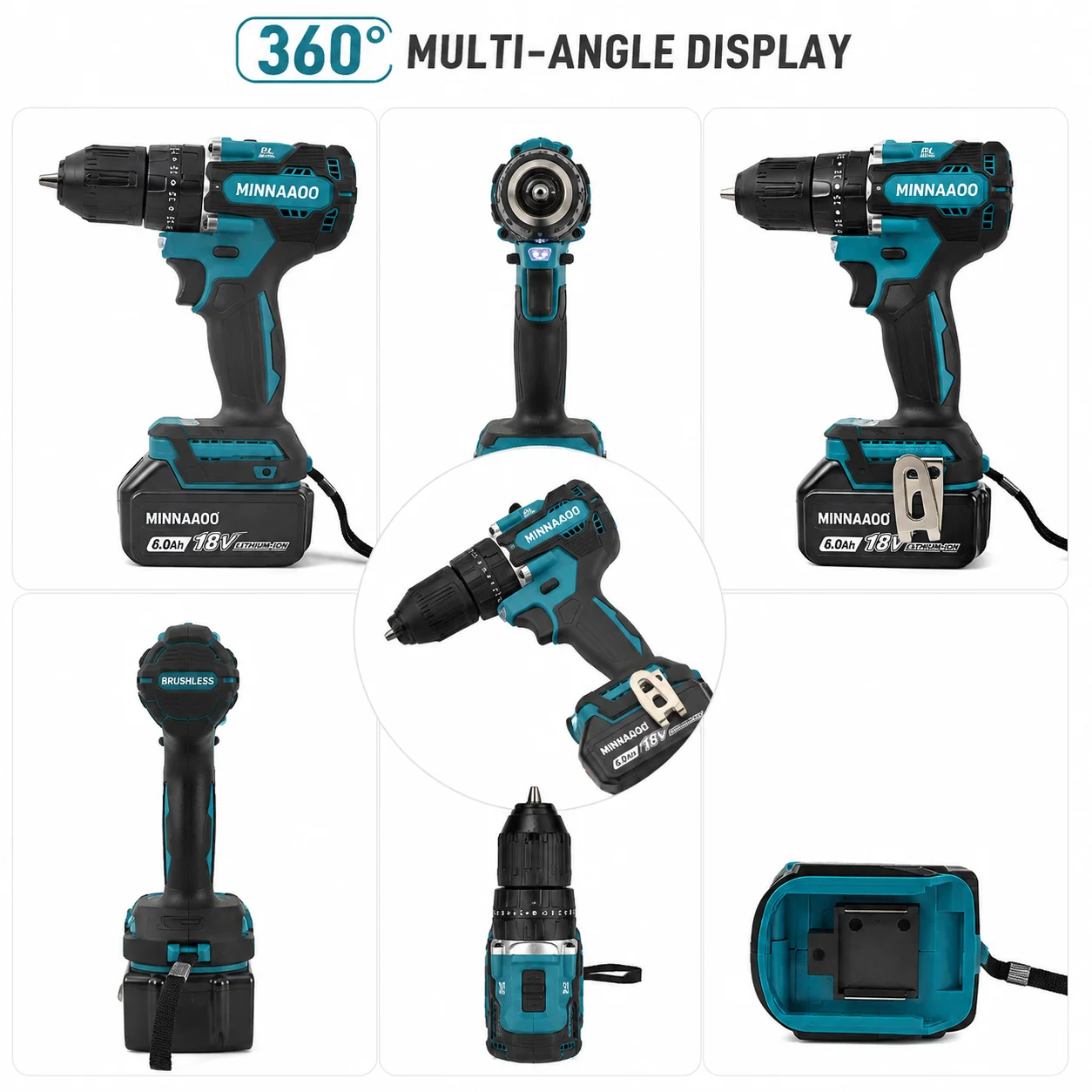 Geeignet für den bürstenlosen – Brushless Cordless Electric Drill 18V Bewertung und Preis