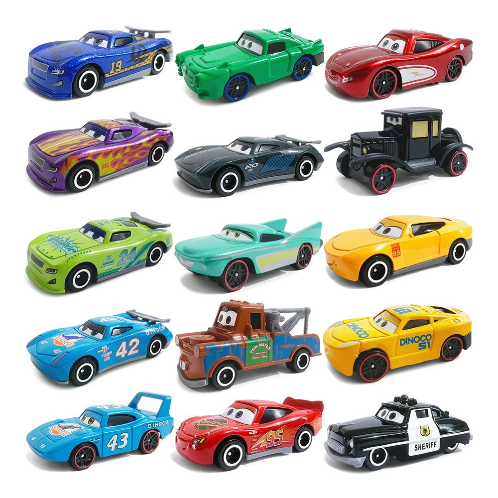 Pixar Cars Jackson Storm Car Model Toy Alloy Material Anime Figures Lightning McQueen Racing Toys Children's Gifts Collectibles
