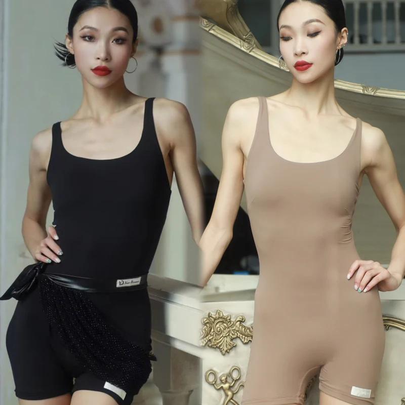 Adultes Samba danse latine Performance Costumes femmes danse latine body jupe creuse dames Rumba danse latine vêtements SL13529