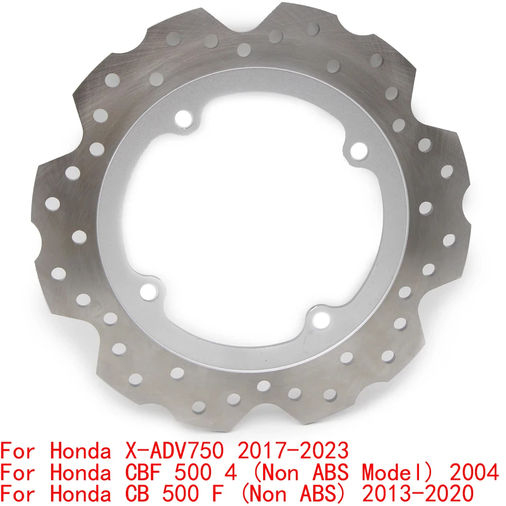 

X-ADV 750 2023 Motorcycle Rear Brake Disc Rotor For Honda X-ADV750 CBF500 4 Non ABS Model CBR500R CB600 F7/F8/F9 CBR650F