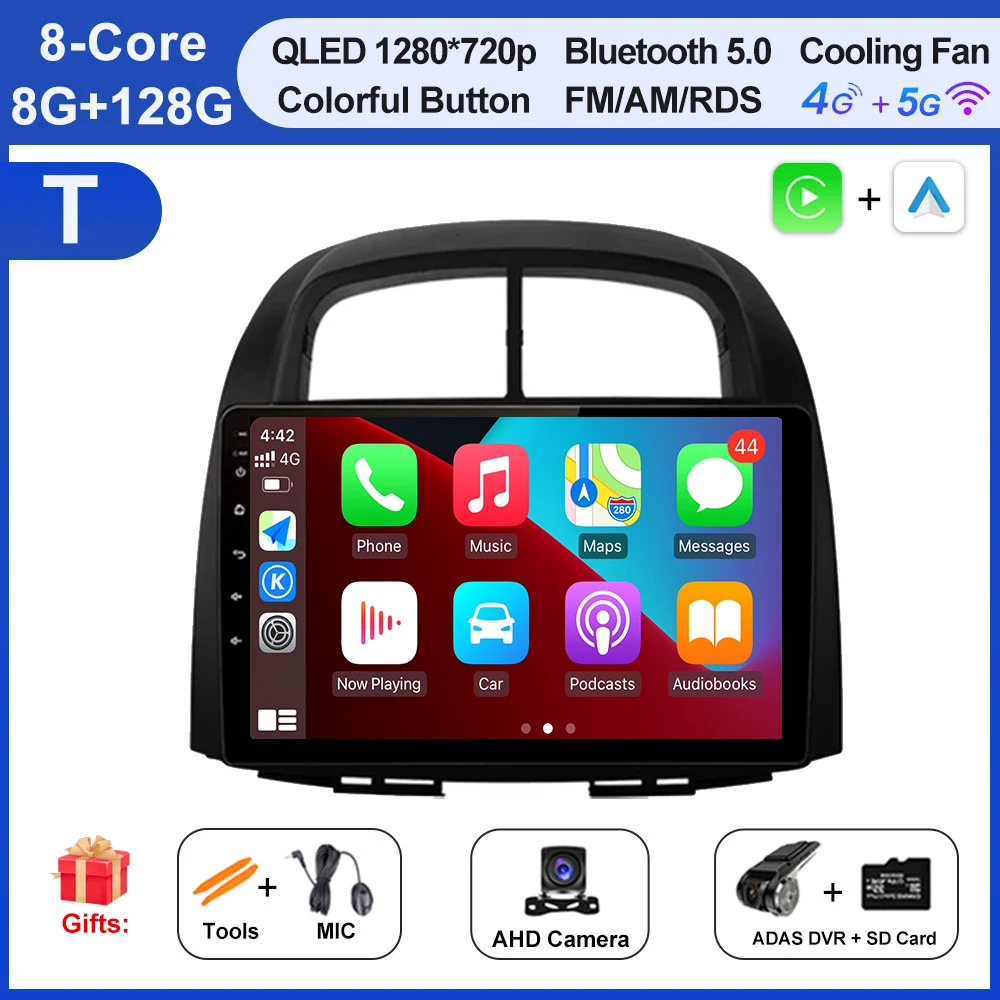 Draadloze CarPlay Android Auto Radio Auto Multimedia GPS Video Voor Subaru Justy Toyota Passo Daihatsu Boon Sirion 2007-2013 tool