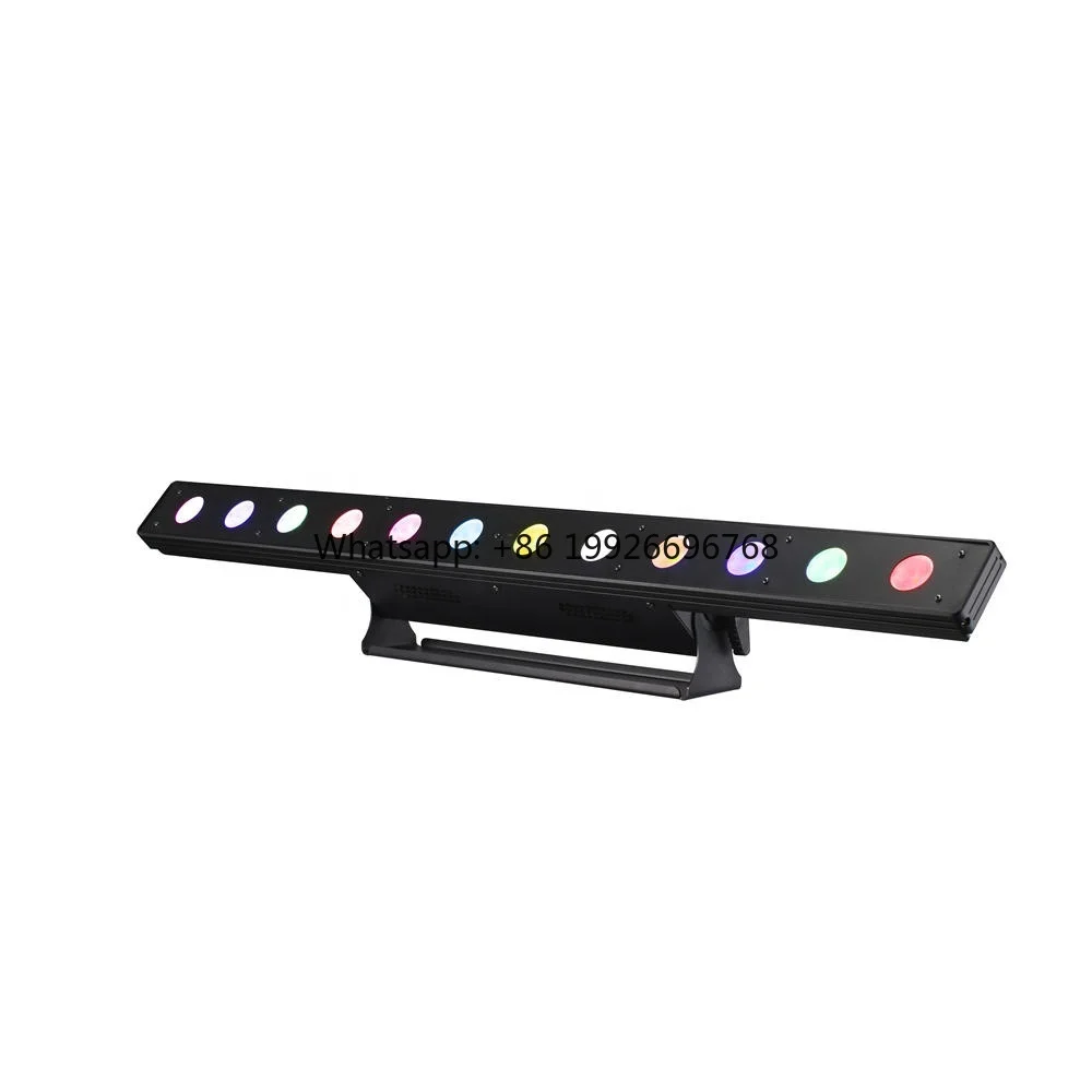 

Новый внутренний DMX512 12*15 Вт RGBWA + UV 6в1 светодиодный пиксельный бар сценическое освещение мытье света