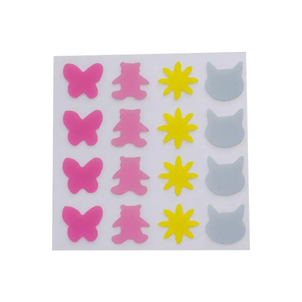 Coração colorido em forma de acne tratamento remoção adesivo, pele bonito, capa invisível, espinha X0d6, 1 folha