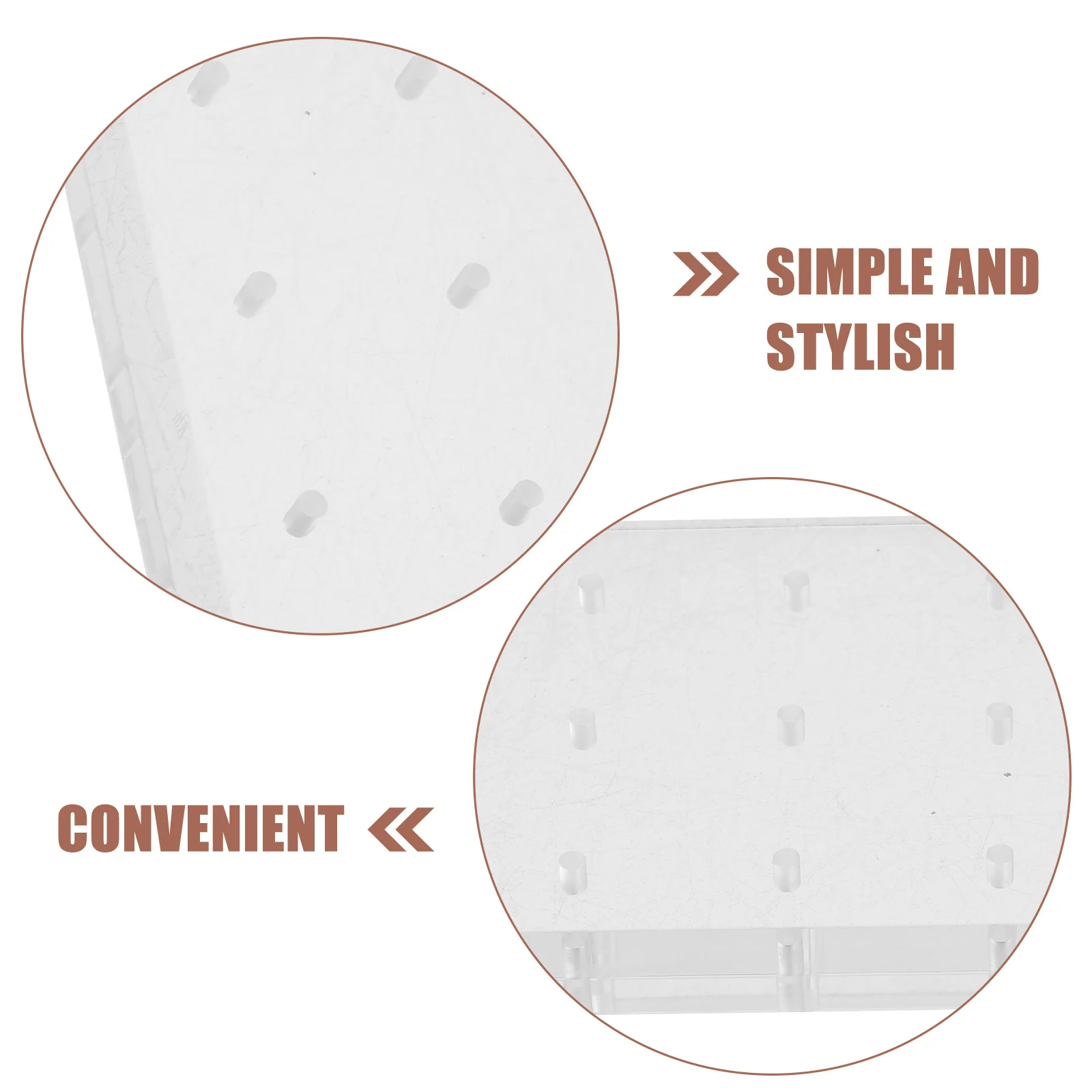 

Nail Art Accessory Organizer Rack Acrylic Drill Bit Holder Display Stand Storage Container for Professional Use