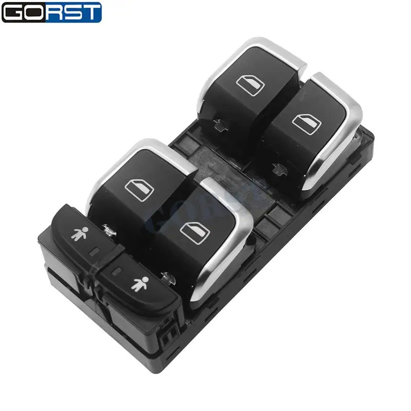 

Front Master Power Window Switch 4GD959851B for Audi A6 S6 A7 A8 S8 TT R8 RS6 Car Auto Part 4GD959851 4GD959851B5PR