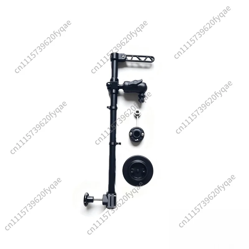 Detachable Metal Fish Finder Mount Telescopic Extension Arm Quick Release Rod Suitable for Garmin Kayak Fishing