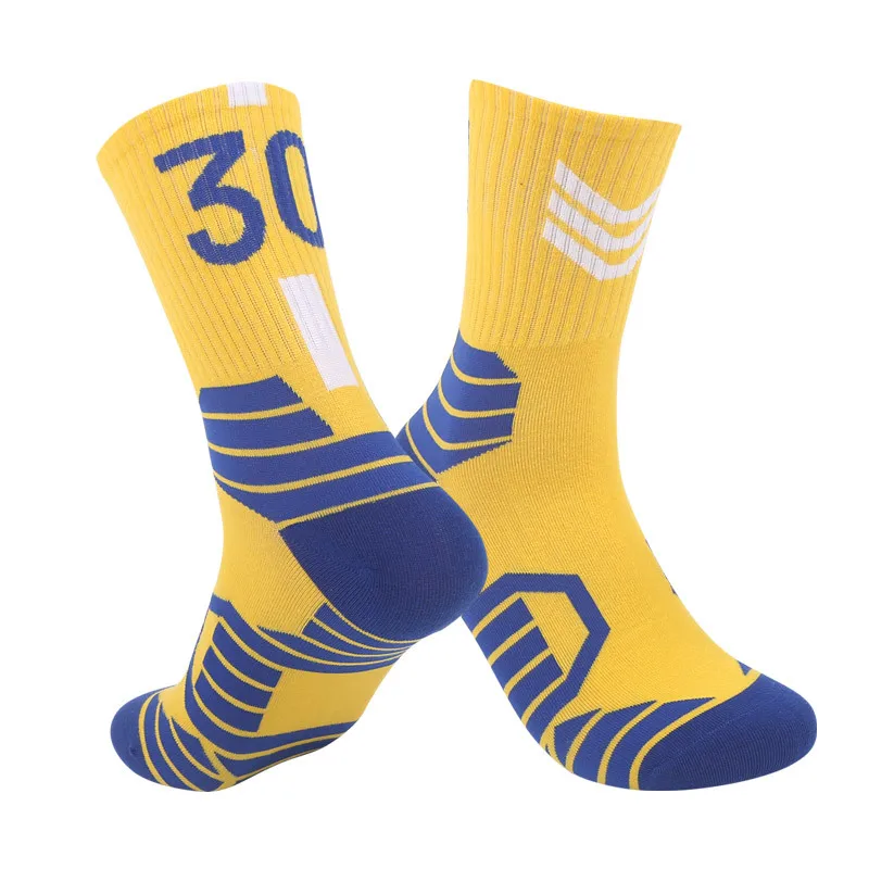 Sweat-absorbing Non-slip Wear-resistant Stockings Professional Basketball Socks Football Socks Men Sports Leisure Training Socks