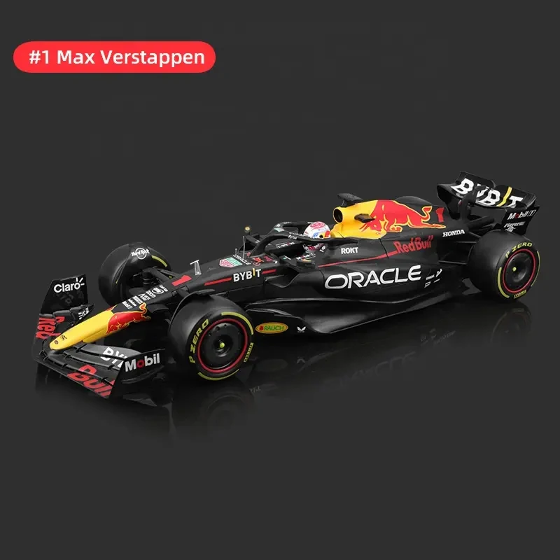 Bburago 1:18 F1 2023 #1 Max Verstappen Alloy Car Diecast Model Toy Formula One Collection Redbull Rb19