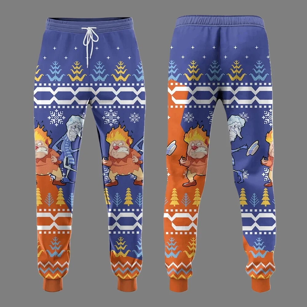 ชุดธีมดิสนีย์ครอโนลักส์ ปาร์ตี้คริสต์มาส ฤดูใบไม้ร่วง/ฤดูหนาว ชุดกางเกงห้องน้ำลายตลก ชุดคู่พ่อแม่ลูก ชุดผู้ใหญ่ ขายดี