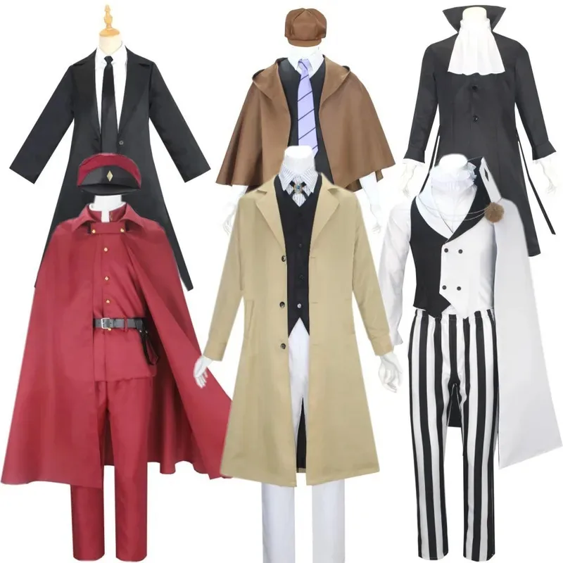 

Bungo Stray Dogs Season 4 Cosplay Clothing Set, Cosplay Clothes, Orai Interior, Nikolai, Gogoli, Everak