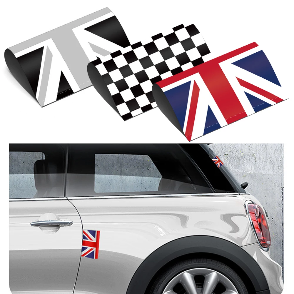 Auto Show Door Trunk Decoration Tag Hangtag Sticker For Mini Cooper R55 R56 R60 F54 F56 F60 CLUBMAN COUNTRYMAN Car Accessories