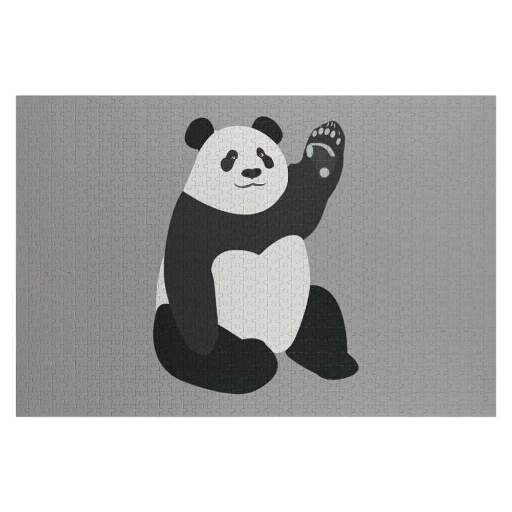 

Пазл-головоломка с изображением машущей панды, с моторикой, для детей, рождественский подарок