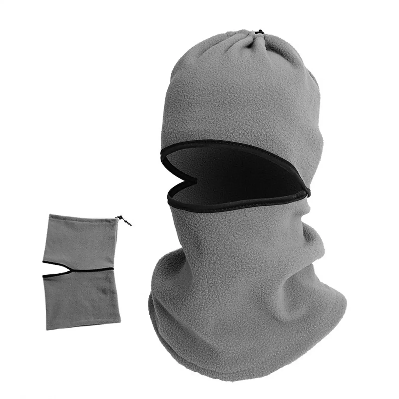 Cagoule thermique en polaire respirante et chaude pour le ski, masque de protection pour le cou