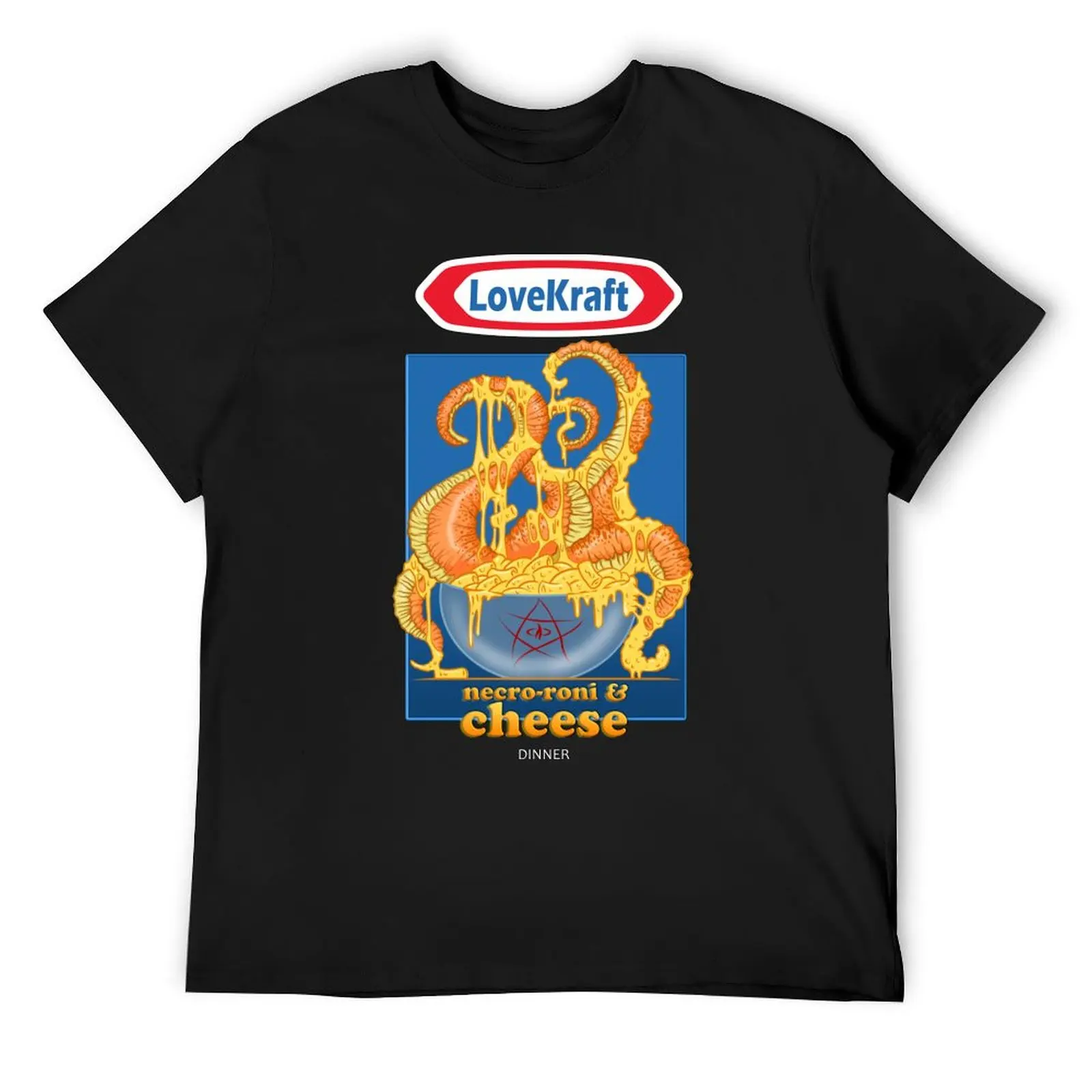 LoveKraft Necro-roni and Cheese T-Shirt sports fans shirts graphic tee graphic shirts Aesthetic clothing clothing for men